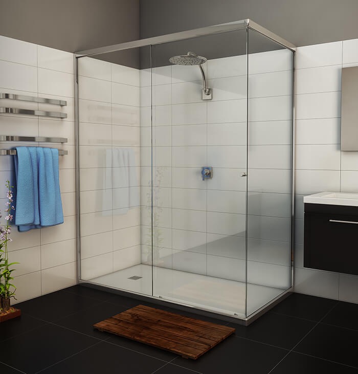 shower glass made to measure
